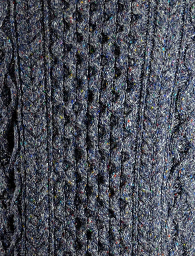 Wool Cashmere Aran Sweater - Image 19