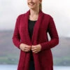 Textured Merino Cardigan