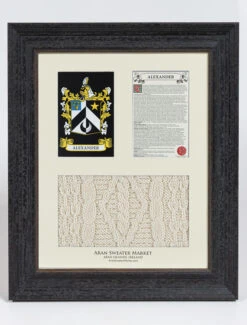Alexander Clan Aran & History Display