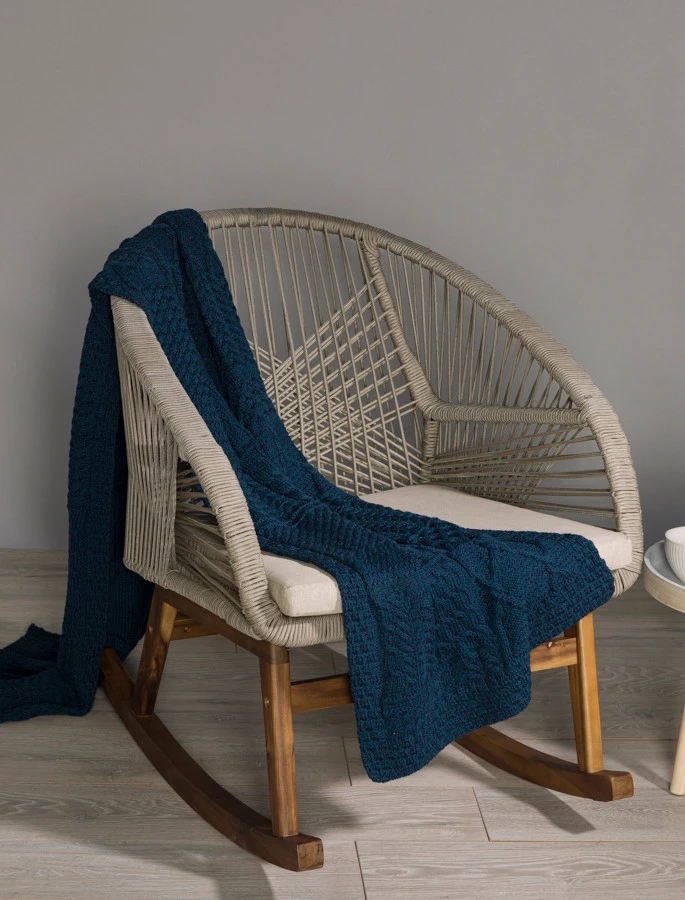 Merino Aran Patchwork Runner - Image 11