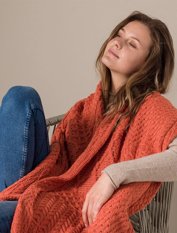 Merino Aran Patchwork Runner - Image 5