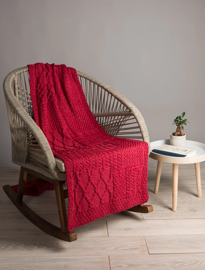 Merino Aran Patchwork Runner - Image 2