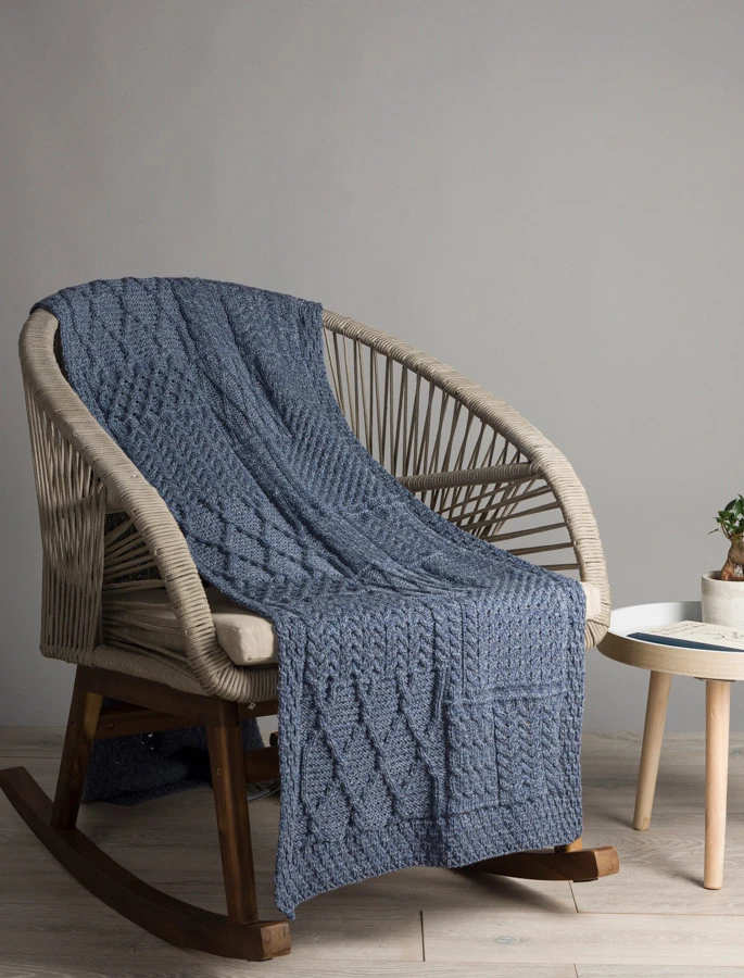 Merino Aran Patchwork Runner - Image 4