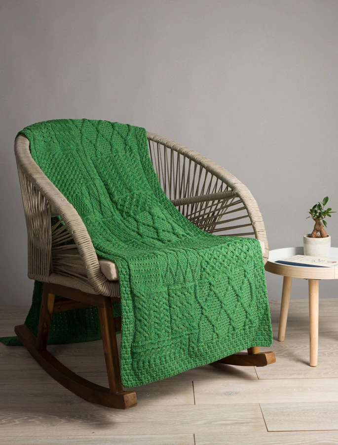 Merino Aran Patchwork Runner - Image 18