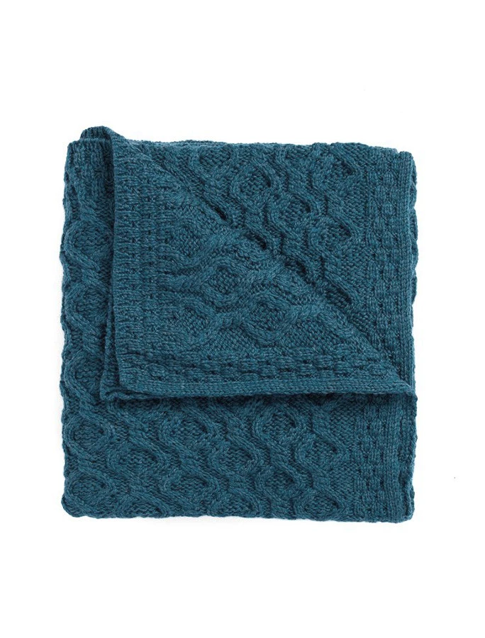 Super Soft Wool Aran Throw - Image 11