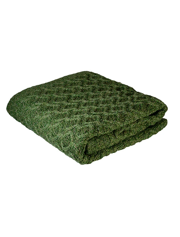 Super Soft Wool Aran Throw - Image 4