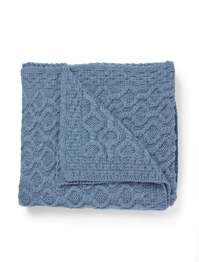 Super Soft Wool Aran Throw - Image 20