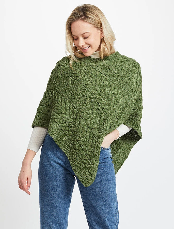 Super Soft Cable Stitch Poncho - Image 14