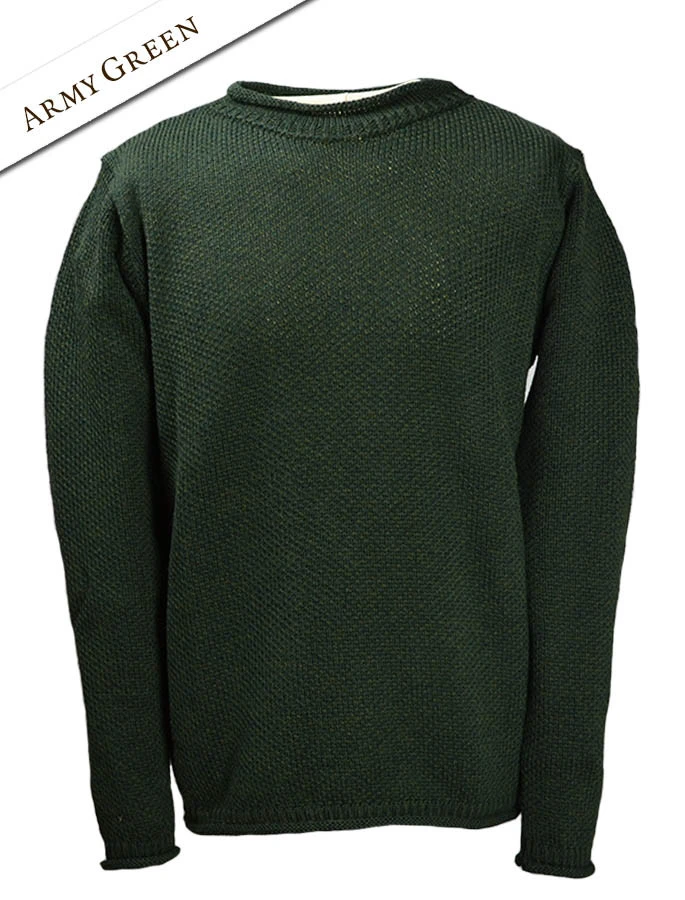 Merino Roll Neck Sweater - Image 19