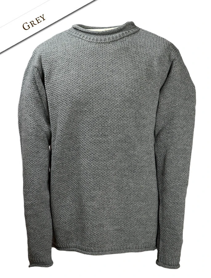 Merino Roll Neck Sweater - Image 3