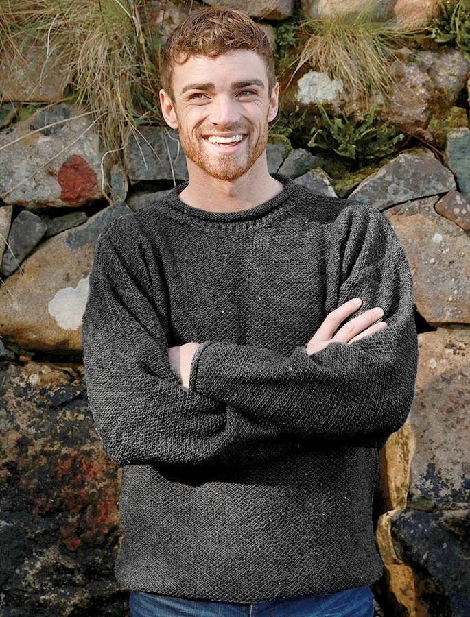 Merino Roll Neck Sweater - Image 17