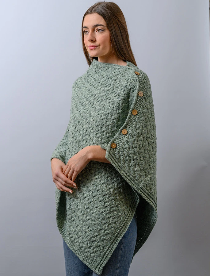 Super Soft Trellis Poncho - Image 8