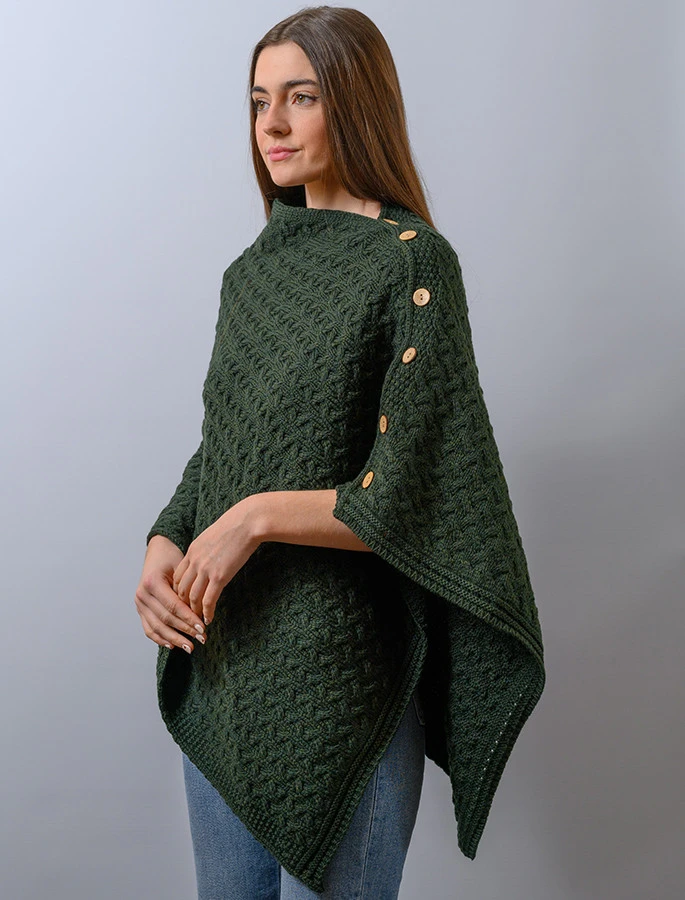 Super Soft Trellis Poncho - Image 12