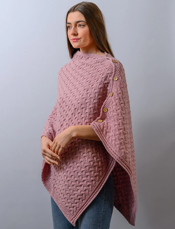 Super Soft Trellis Poncho - Image 16