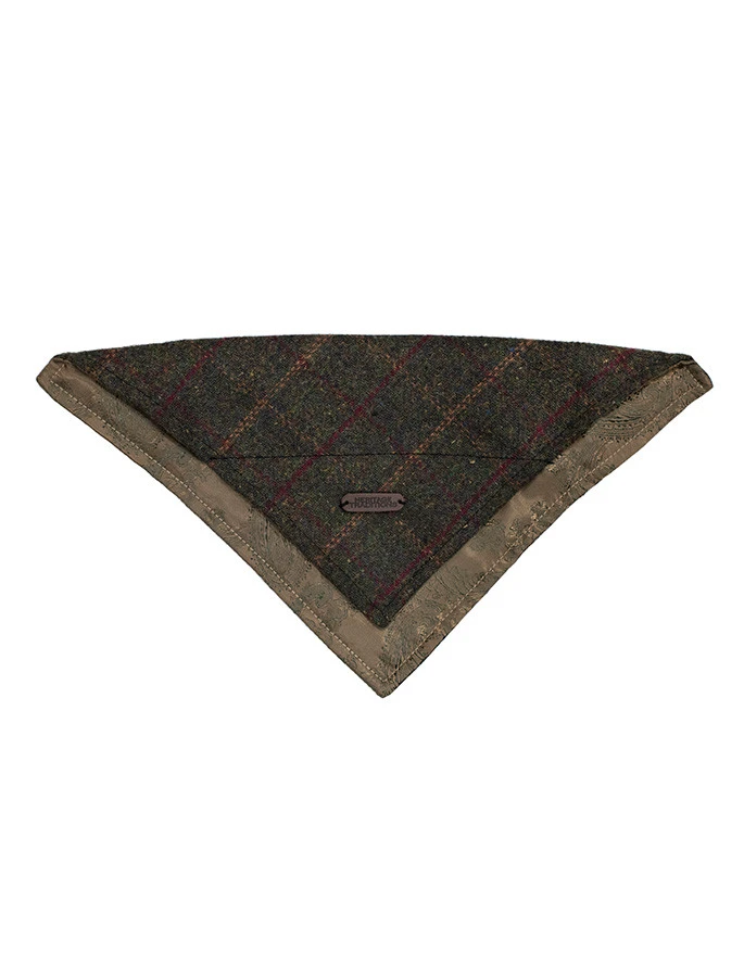 Irish Heritage Tartan Doggy Bandana - Green Box Check - Image 4