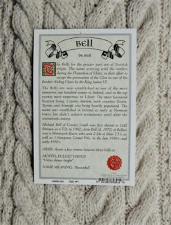 Bell Clan Aran Throw