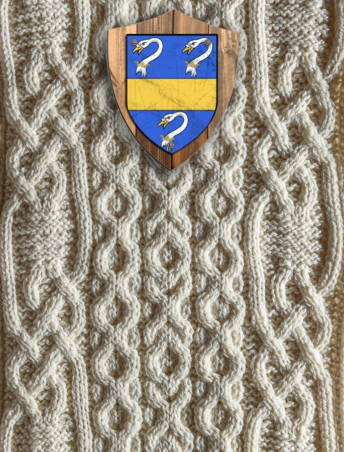 Baker Clan Aran Throw - Image 4