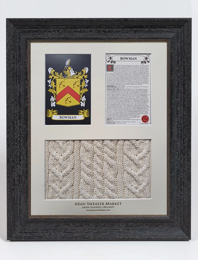 Bowman Clan Aran & History Display