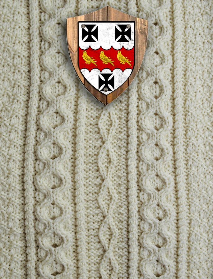 Bradley Clan Aran Throw - Image 3