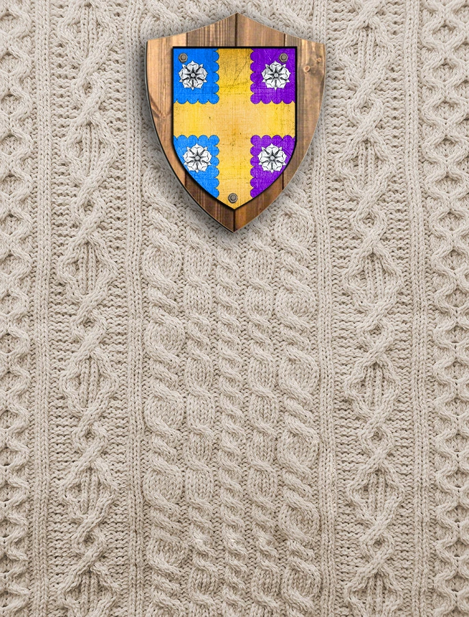 Burton Clan Aran Throw - Image 3