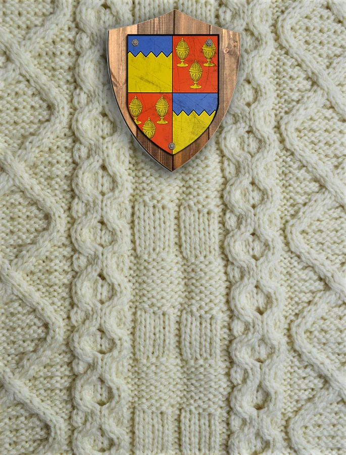 Butler Clan Aran Throw - Image 5