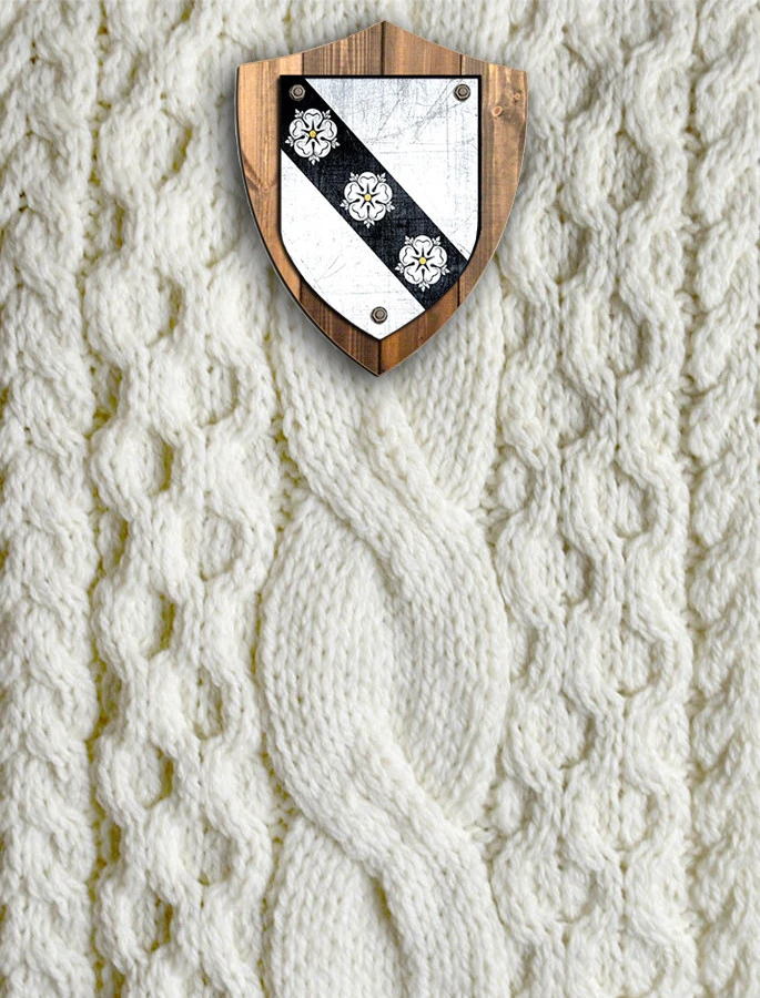 Carey Clan Aran Throw - Image 4
