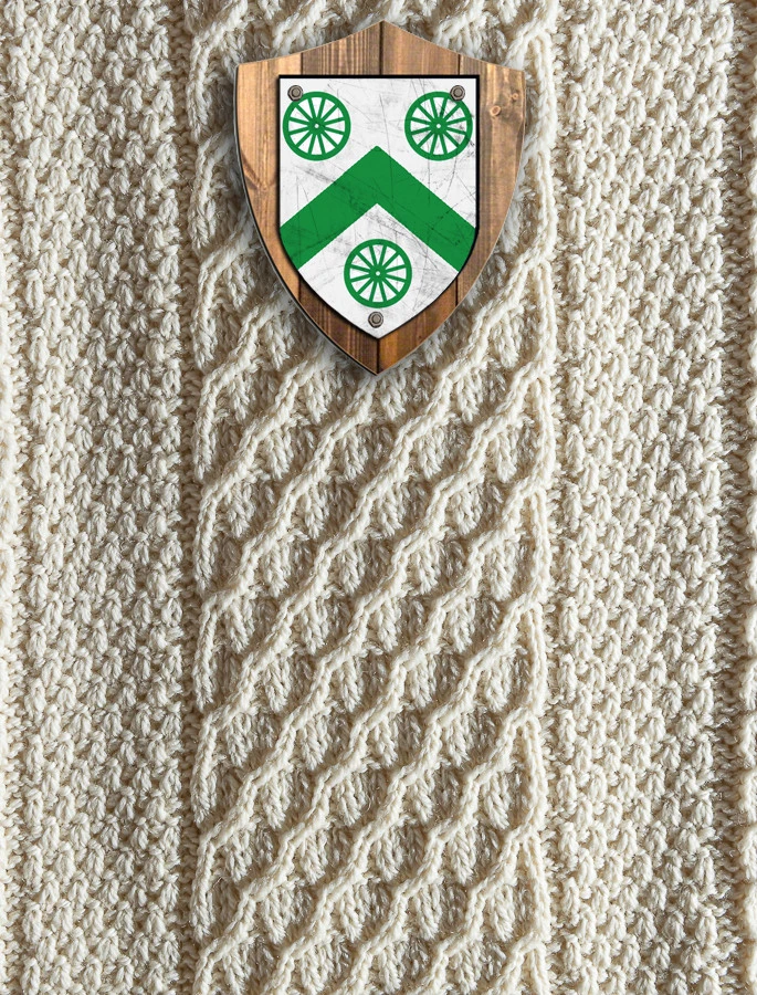 Carter Clan Aran Throw - Image 4
