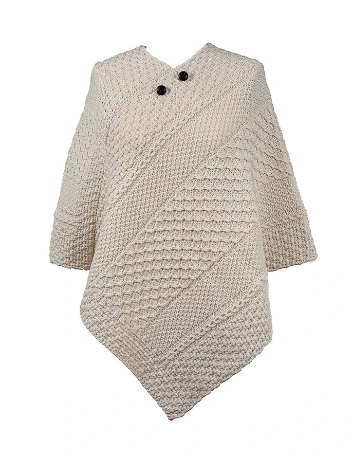Carter Clan Aran Poncho - Image 6