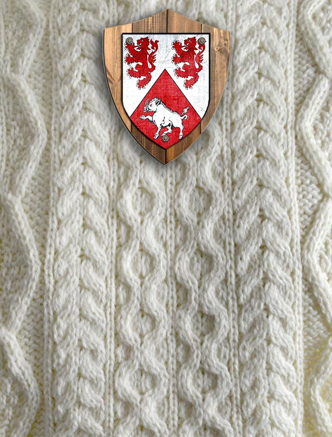 Cassidy Clan Aran Throw - Image 4
