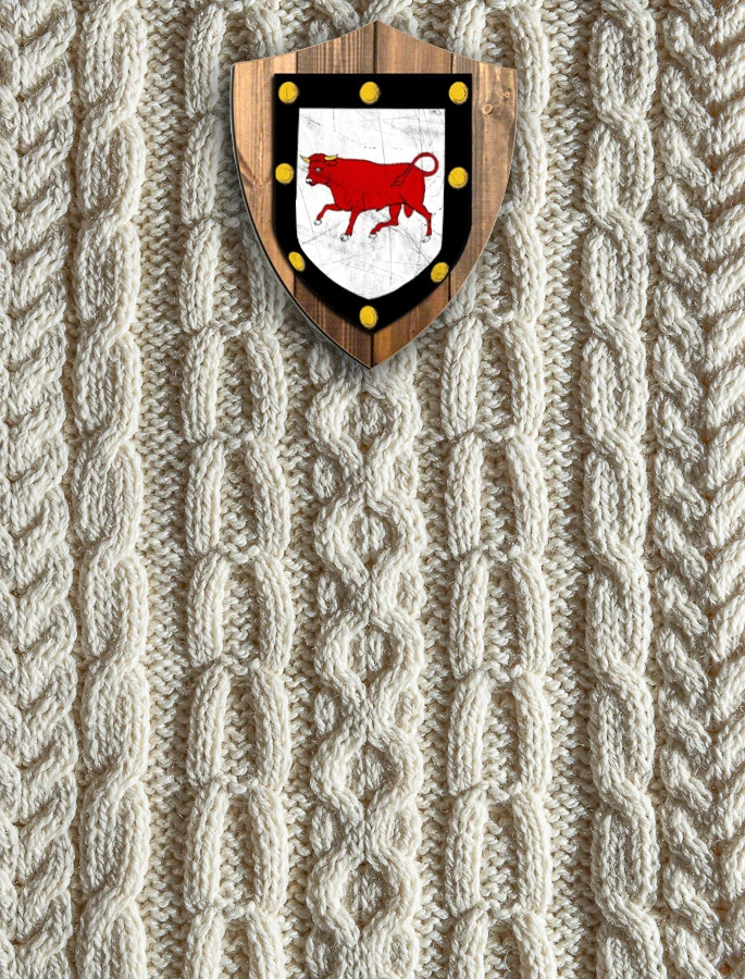 Cole Clan Aran Throw - Image 4