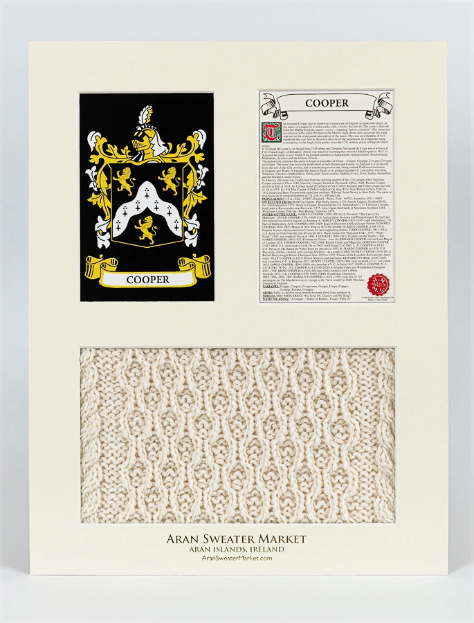 Cooper Clan Aran & History Display - Image 3