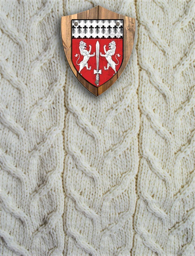 Corcoran Clan Aran Throw - Image 3