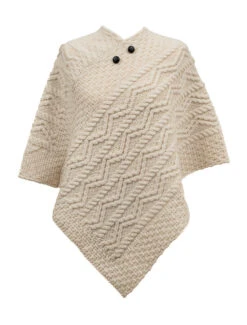 Curran Clan Aran Poncho