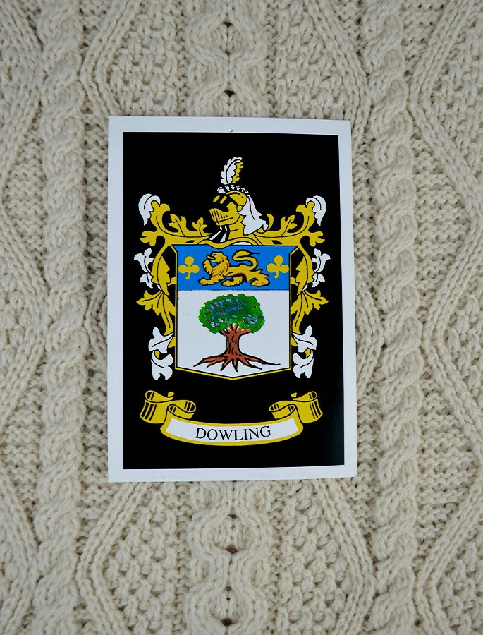 Dowling Clan Aran Throw - Image 3