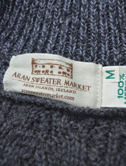 Full Zip Aran Cardigan