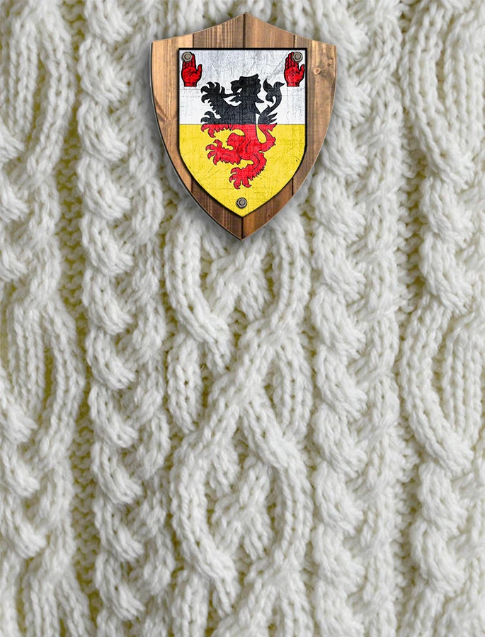 Daly Clan Aran Throw - Image 4