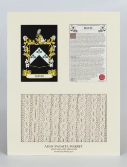 Davis Clan Aran & History Display