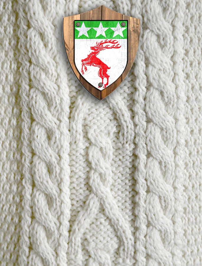Doherty Clan Aran Throw - Image 4