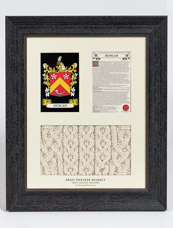 Duncan Clan Aran & History Display - Image 2