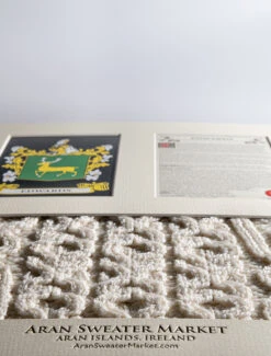 Edwards Clan Aran & History Display