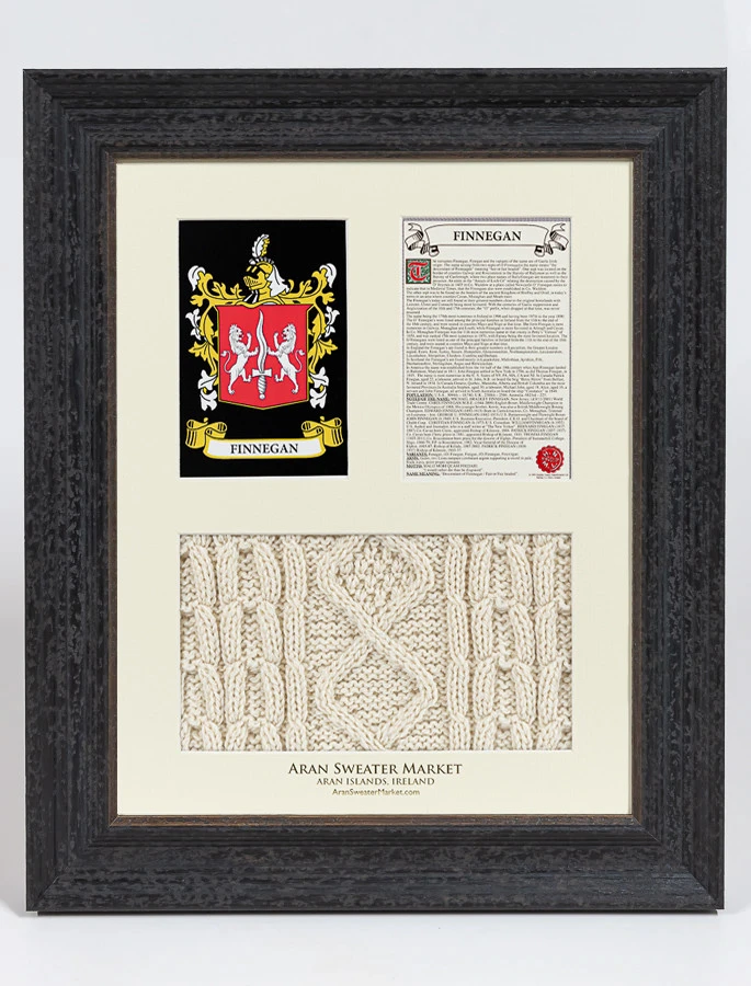Finnegan Clan Aran & History Display - Image 2