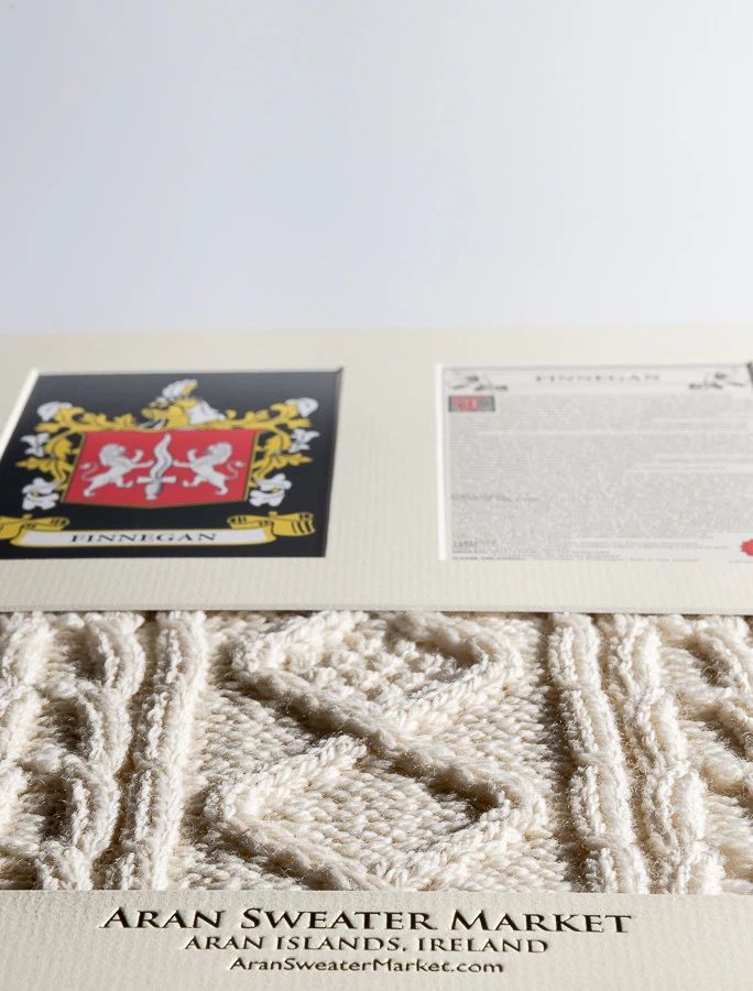 Finnegan Clan Aran & History Display