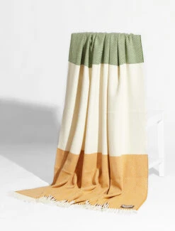 Wool And Cashmere Throw - Éire