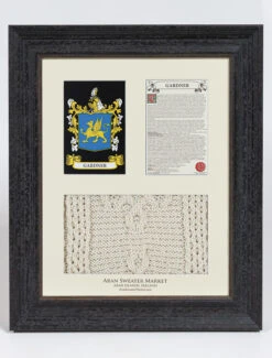 Gardner Clan Aran & History Display