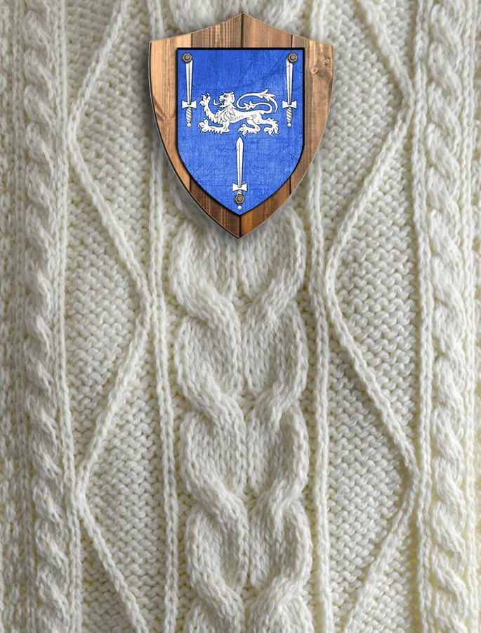 Gorman Clan Aran Throw - Image 2
