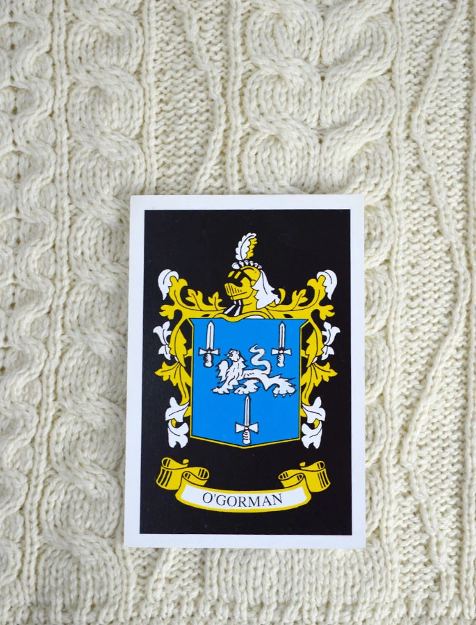 Gorman Clan Aran Throw - Image 3