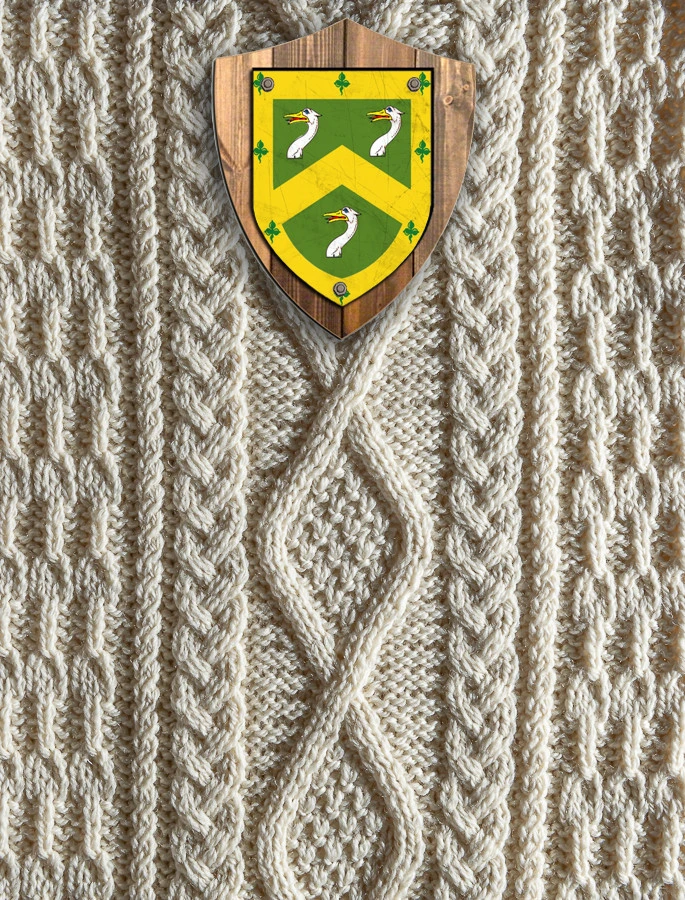 Hall Clan Aran Throw - Image 2