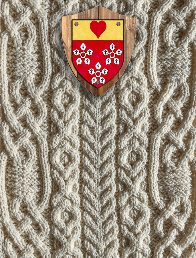 Hamilton Clan Aran Throw