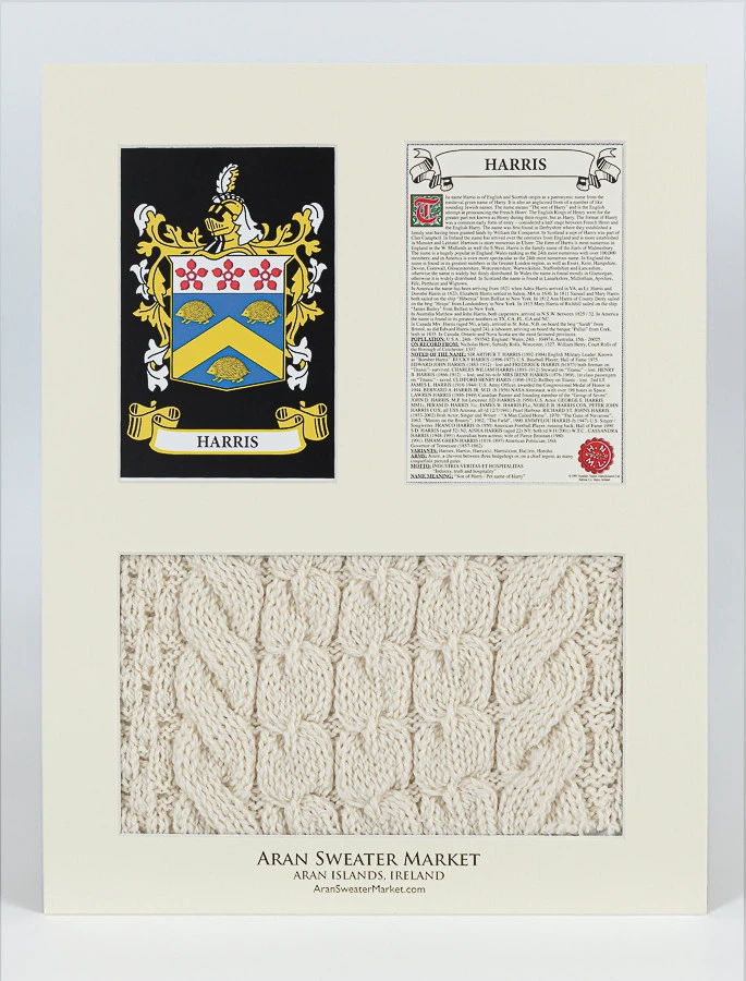 Harris Clan Aran & History Display - Image 2