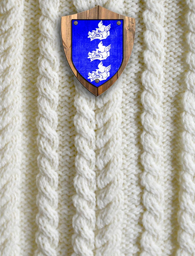 Healy Clan Aran Throw - Image 4